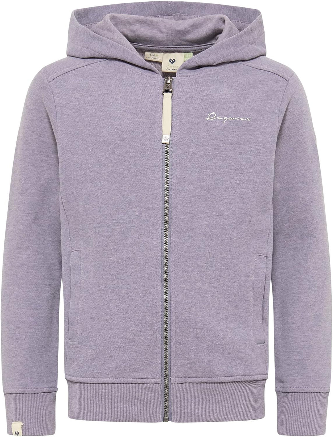 Ragwear Mädchen Sweatjacke oder Hose THEA ZIP ORGANIC Sweatshirt mit Kapuze und Reissverschluss Über