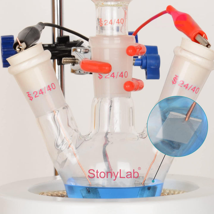 stonylab 5 Stück Aluminium Platten, 99,99% 1 * 10 * 15 mm Aluminium Anode, Flache Metallfolienelektr
