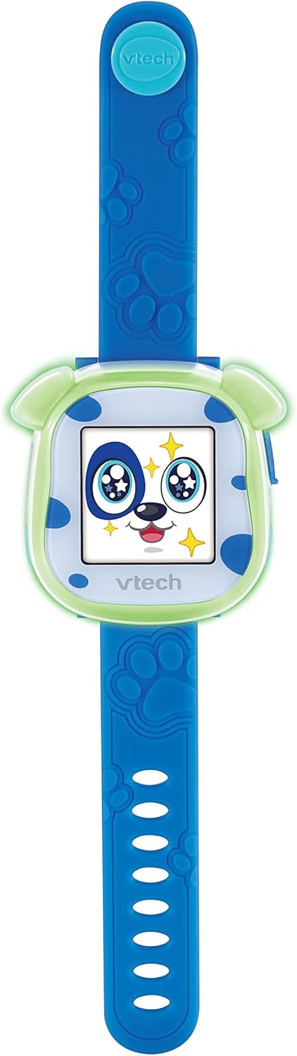 VTech My First KidiWatch – Interaktive Lernuhr mit Touch-Screen, elektronischem Haustier, digitaler