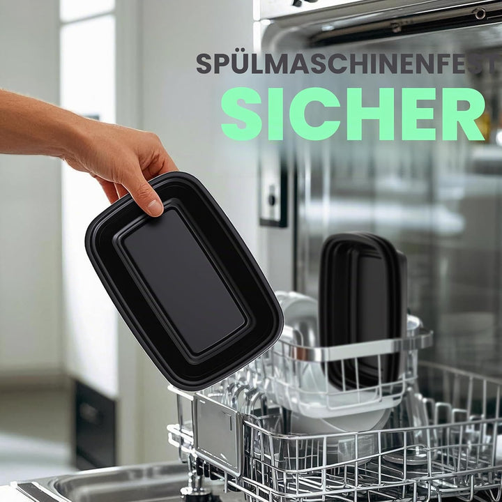 WUHUIXOZ 50 Stück 32oz Meal Prep Container mit, Prämie Wiederverwendbar Behälter für die Zubereitung