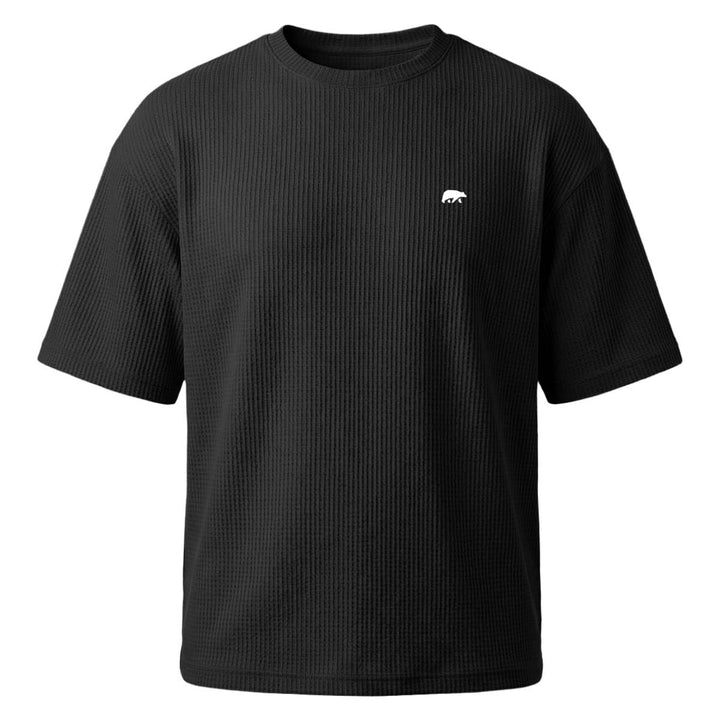 FORSBERG Tundrason Oversized T-Shirt 3XL Grosse Grössen Schwarz, 3XL Grosse Grössen Schwarz