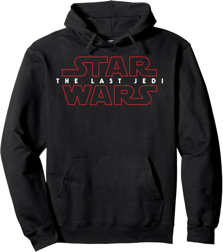 Star Wars The Last Jedi Classic Movie Logo Pullover Hoodie