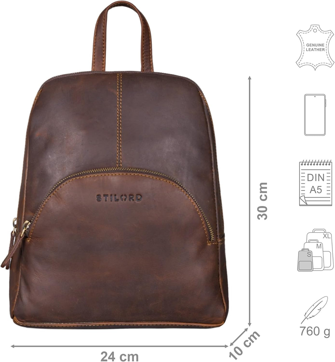 Stilord Elegant Rucksack Damen Sportlich Elegant Marken Rucksack