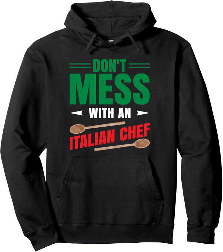 Italienischer Koch Lustige Sprüche Zitate Pullover Hoodie