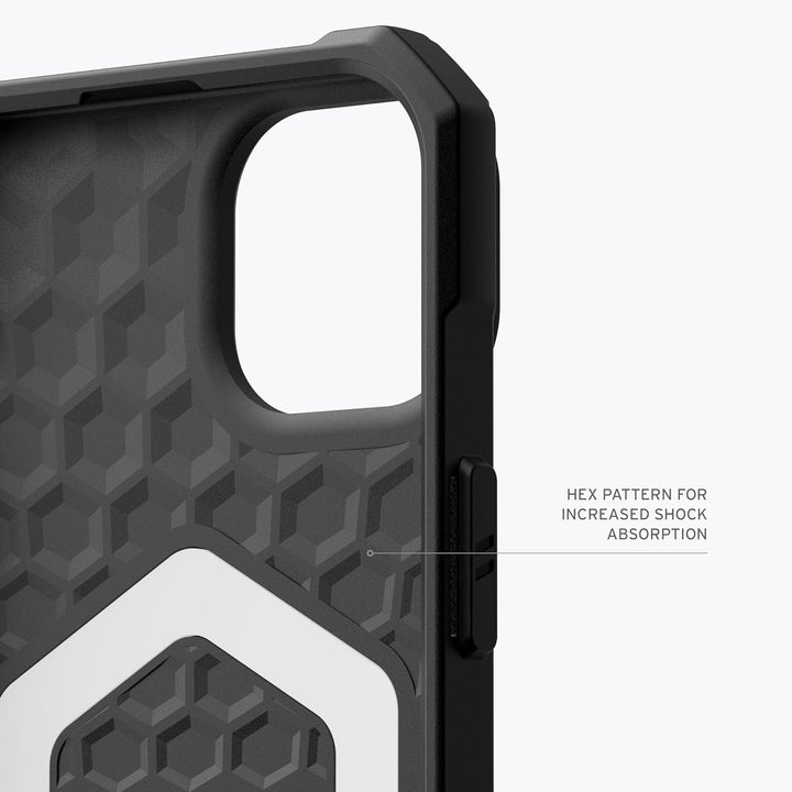 URBAN ARMOR GEAR Essential MS Case kompatibel mit Apple iPhone 15 Plus Hülle [50% recyceltes Materia
