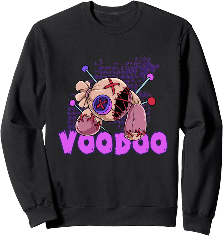 Pastell Goth ästhetische Voodoo-Puppe Sweatshirt