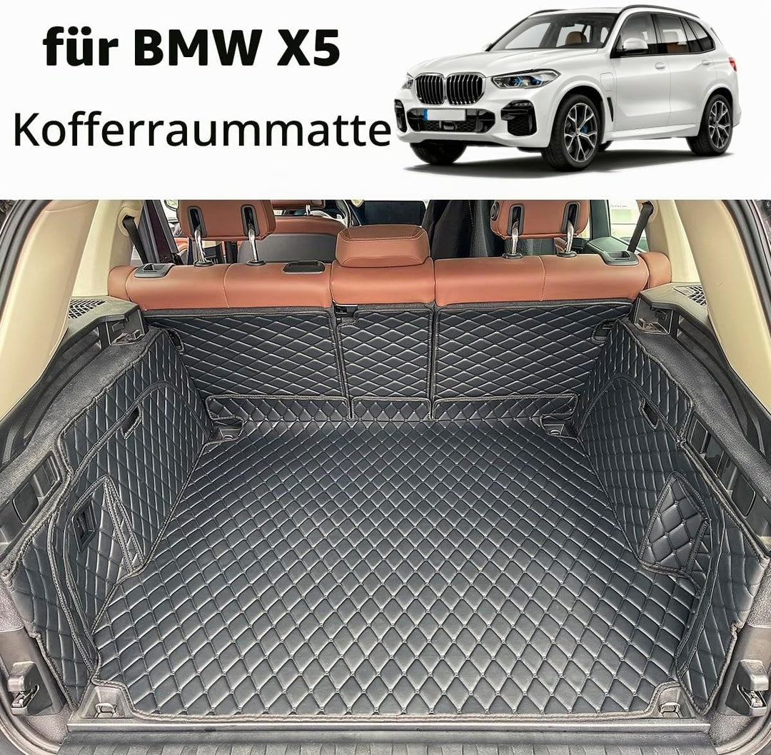Kofferraumwanne kompatibel mit BMW X5 G05 2019-2026 (nur passend für 5-Sitzer, Nicht geeignet für 45