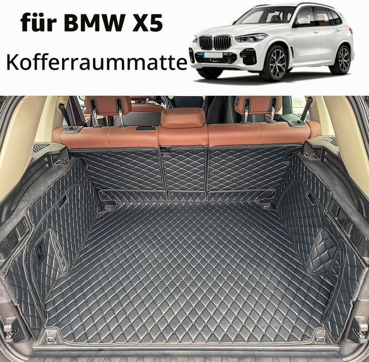 Kofferraumwanne kompatibel mit BMW X5 G05 2019-2026 (nur passend für 5-Sitzer, Nicht geeignet für 45