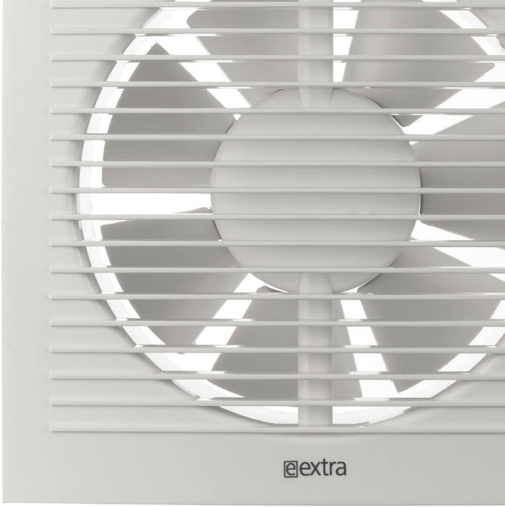 EUROPLAST Ø 150mm Wandventilator Lüfter Abluft Ventilator Küche WC Bad mit Timer/Nachlauf - Badlüfte