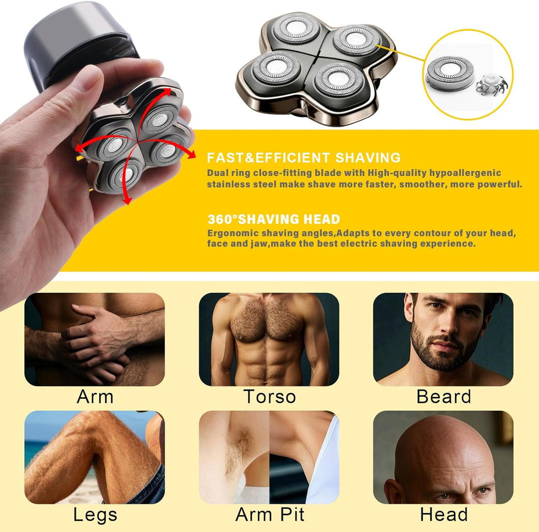 Pro 4 Ersatzklingen – kompatibel mit Haarschneidern Pitbulls Gold PRO, Silver PRO, Platinum PRO und