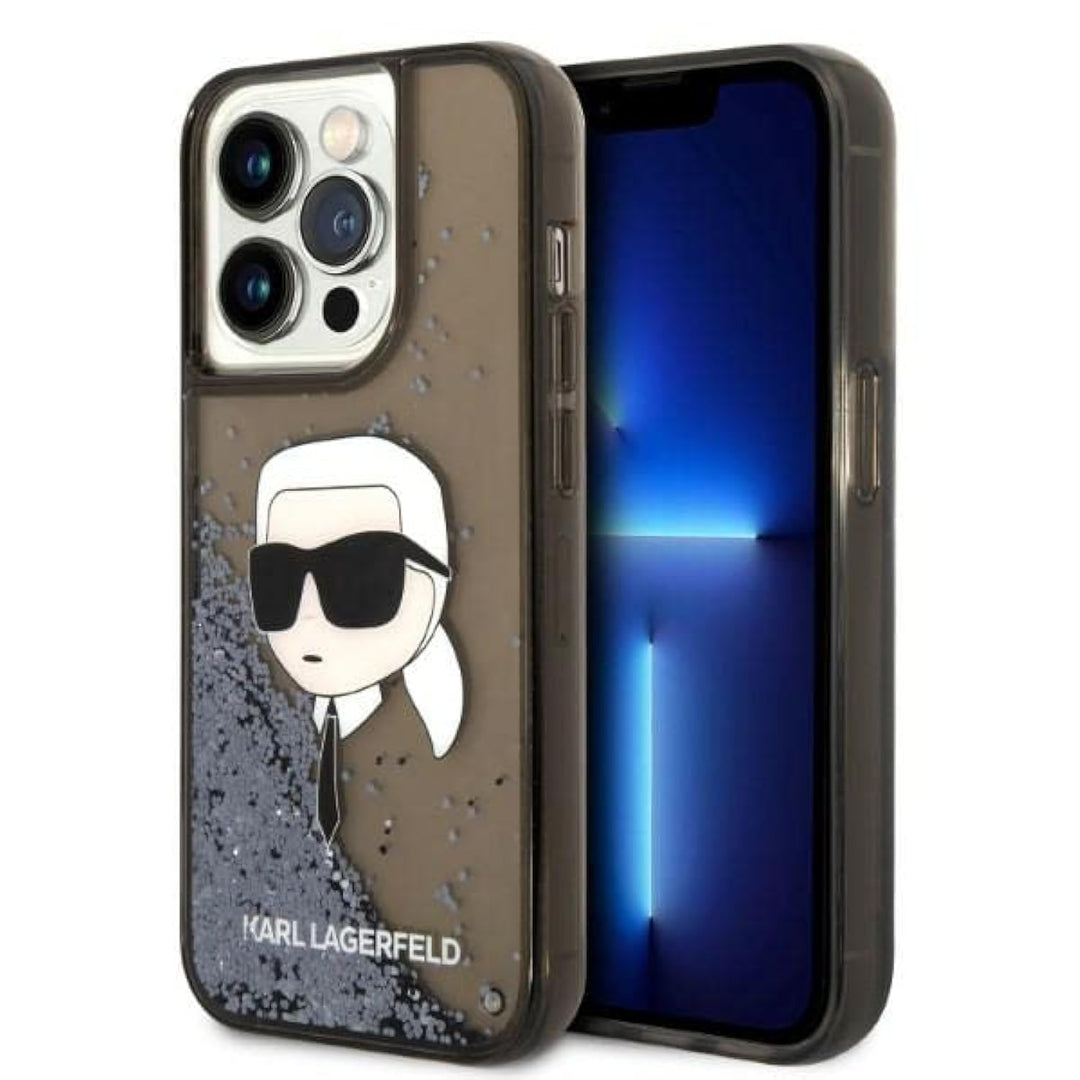KARL LAGERFELD KLHCP14XLNKHCK Hülle für iPhone 14 Pro Max 6,7" Schwarz hardcase