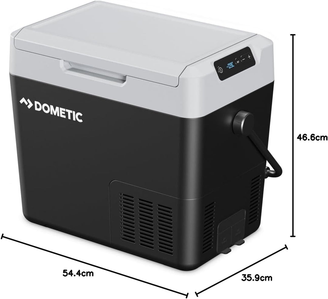 DOMETIC CFF 18 - Tragbare Kompressor Kühlbox 18L - 12/24V 100/240V - Kühlung bis –18 °C - Elektrisch