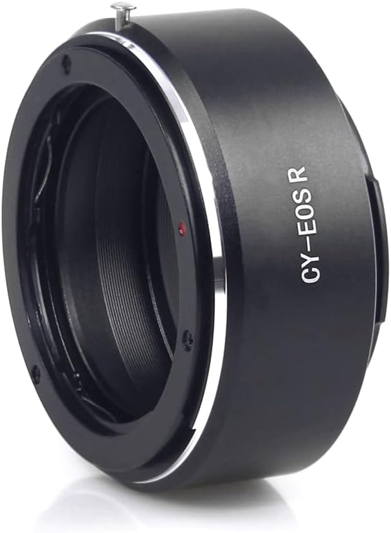 CY-EOS R Objektivadapter Adapterring auf Contax/Yashica Objektiv Kompatibel für Canon EOS R-Mount Ka