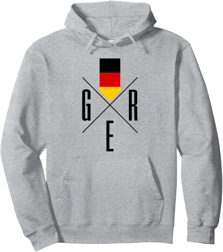 Deutschland Fan GER Deutsche Flagge Sport Fussball Geschenk Pullover Hoodie