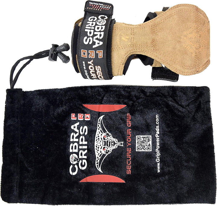 Cobra Grips V2 Lifting Griffe Gewicht Versa Handschuhe Alternative Power PRO BROWN LEATHER V1, PRO B