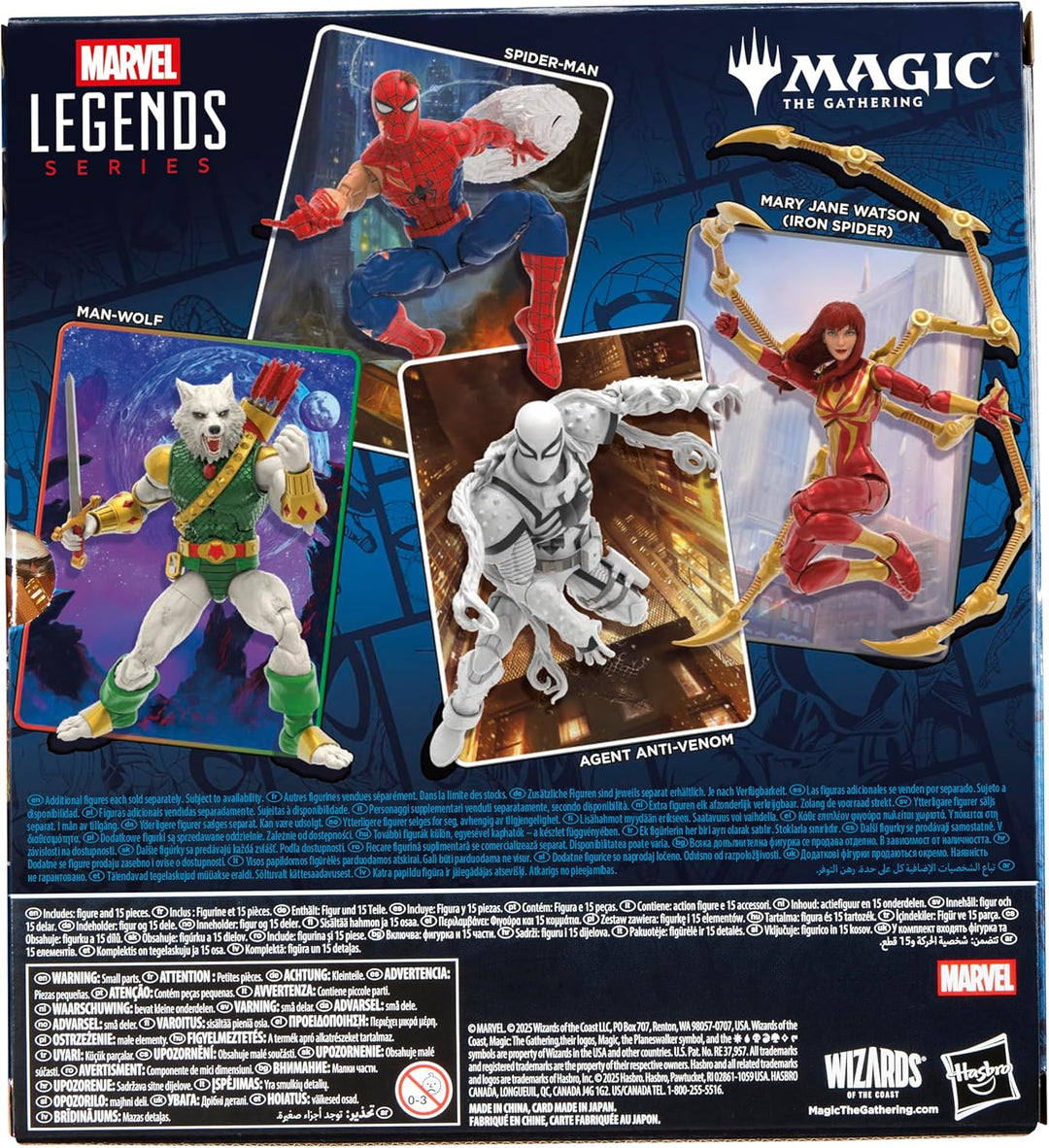 Hasbro Marvel Legends Series Magic: The Gathering Agent Anti-Venom, Spider-Man Action-Figur Plus Exk