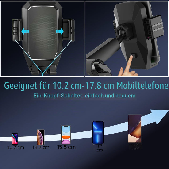 Topsolar Handyhalterung LKW Man Handyhalterung Auto Handy Halterung für LKW,Armaturenbrett Windschut