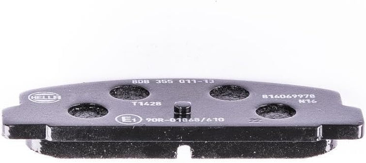HELLA 8DB 355 011-131 Bremsbeläge - nicht für Verschleisswarnanzeige vorbereitet - T1428 - für u.a.