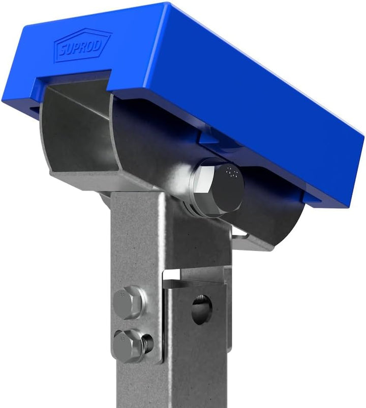 SUPROD Bootsauflage, Langauflage, PU-Auflage, Bootstrailer, Sliphilfe, PAD 150x100 mm (blau), 150x10