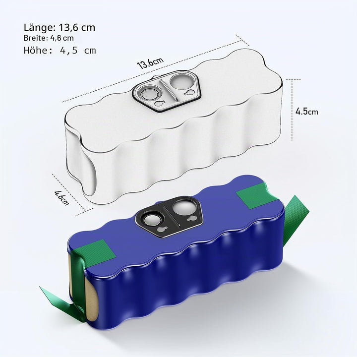 Morpilot Akku für iRobot Roomba, NI-MH 4500mAh Ersatzakku für iRobot Roomba 500 521 530 560 563 565