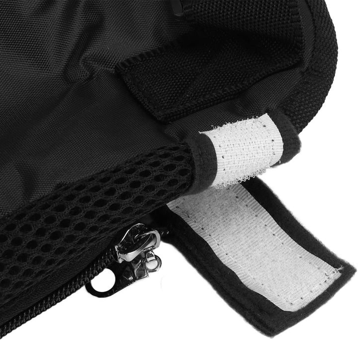 Haustier-Frontträger-, Haustier-Brustrucksack aus Nylon für Reisen, Fahrrad, Wandern, Motorrad (L) L