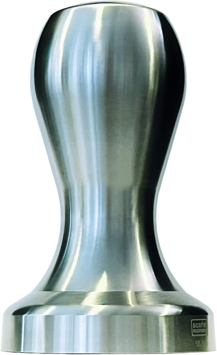 scarlet espresso | Tamper »Solido Affilato« inox sharp edge CNC präzisionsgefertigt, Edelstahl, mass