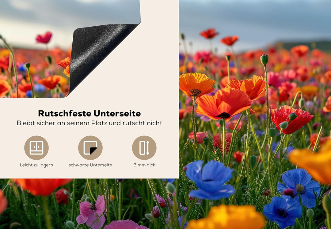 KitchenYeah© Herdabdeckplatte Einteilig Küche Ceranfeld Abdeckplatte Cerankochfeld Abdeckung Indukti