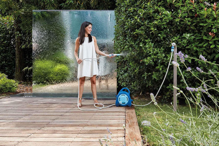 G.F. Srl, Schlauchtrommel Aquabag Kollektion for Ocean, kompakt mit 16,5 m Schlauch, ideal für die B