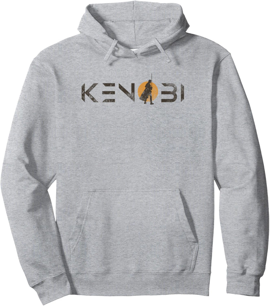 Star Wars: Obi-Wan Kenobi Single Sun Text Logo Pullover Hoodie