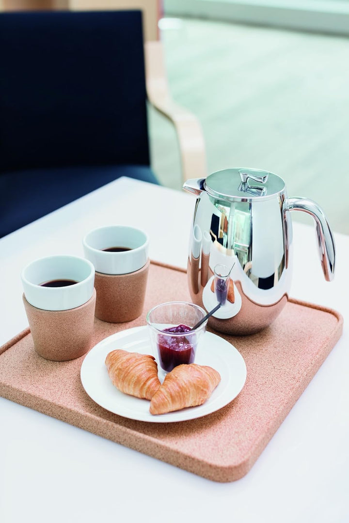 Bodum columbia Kaffeebereiter (Doppelwandig, Edelstahl, Spülmaschinengeeignet, 0,5 liters) glänzend,