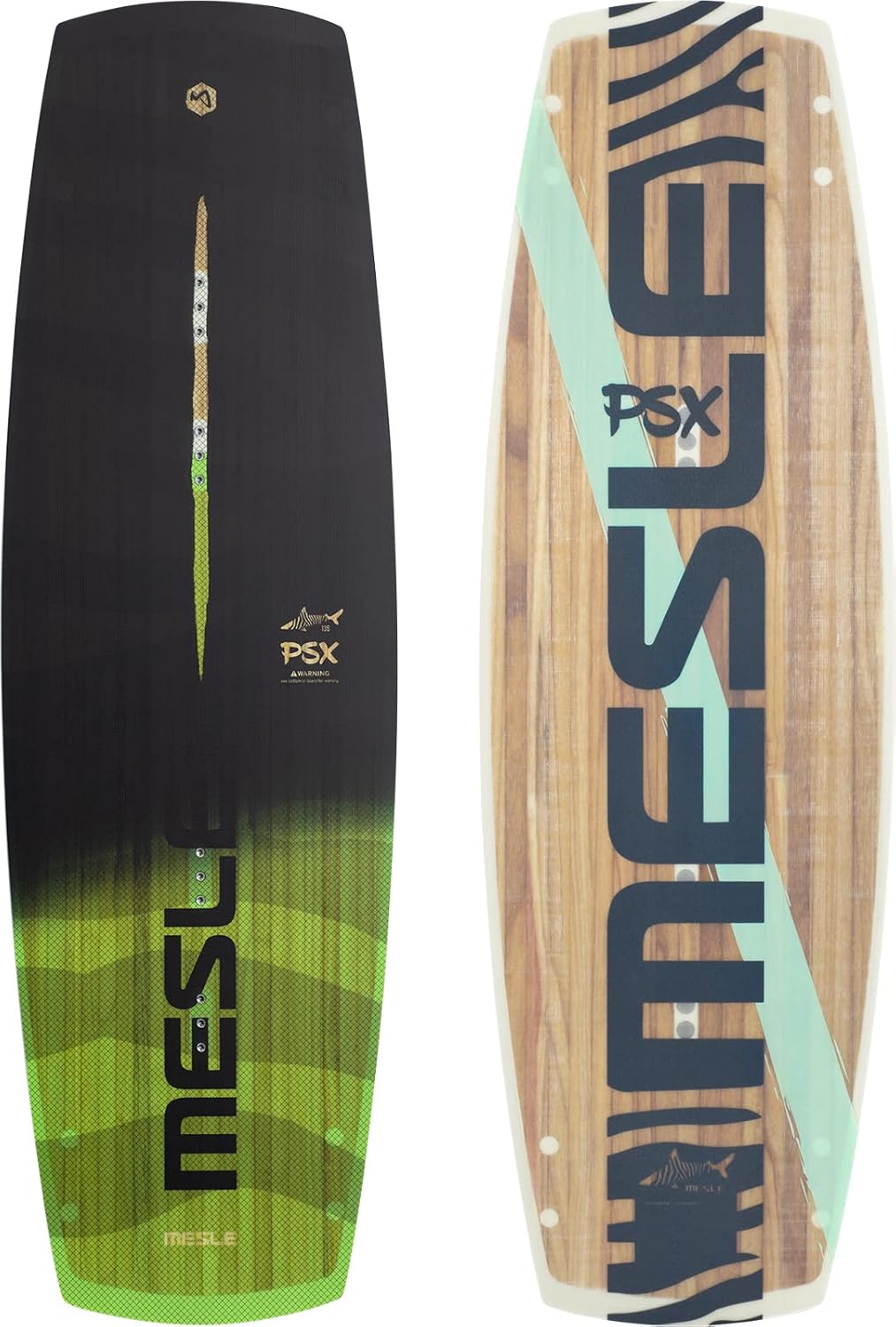 Mesle Wakeboard PSX, Längen 135-147 cm, Cable Park Pro Flex Board für Obstacle 135.0 Zentimeter, 135