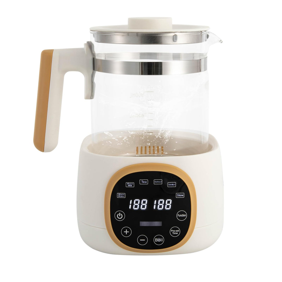 3 in1 Babyflaschenwärmer, 1.3L Flaschenwärmer, Erwärmen Warmhalten &amp; Auftauen, Babyflaschen Wärmer U