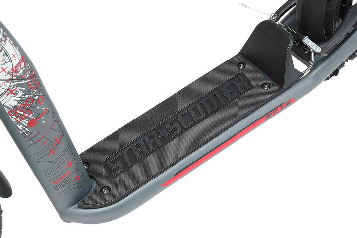 STAR SCOOTER Kinder Tret Roller ab 8 Jahre | City Kick Scooter Luftreifen Höhenverstellbar 16 Zoll N
