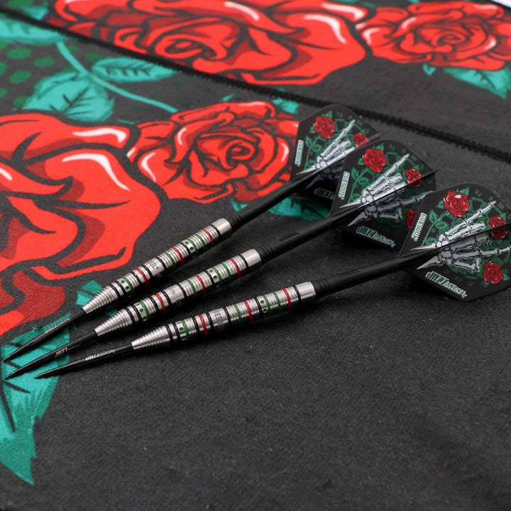 CUESOUL Jazz-Metal 21/23 / 25g Stahlspitze 90% Wolfram Dart Set mit integrierten ROST Flights CSJM-J