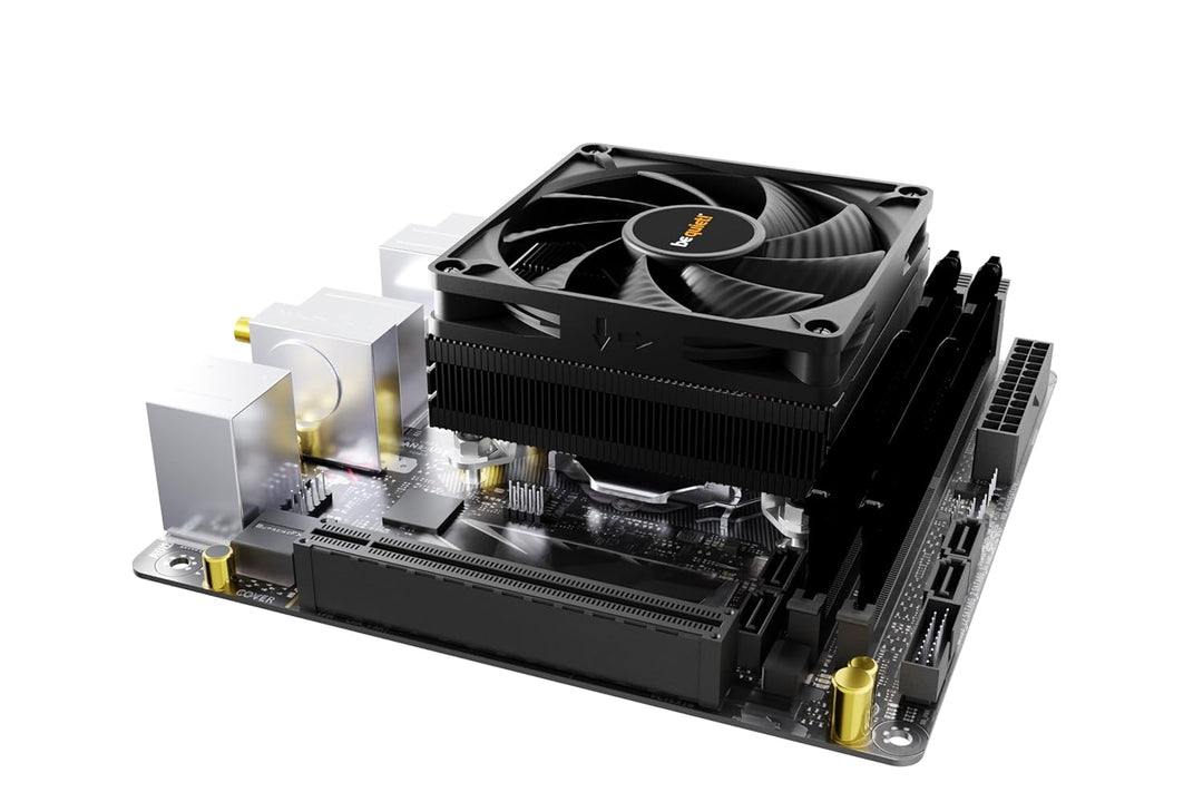 be quiet! Pure Rock LP, CPU Kühler, 100W TDP, be quiet! 92mm PWM-Lüfter, 3 Heatpipes, platzsparendes