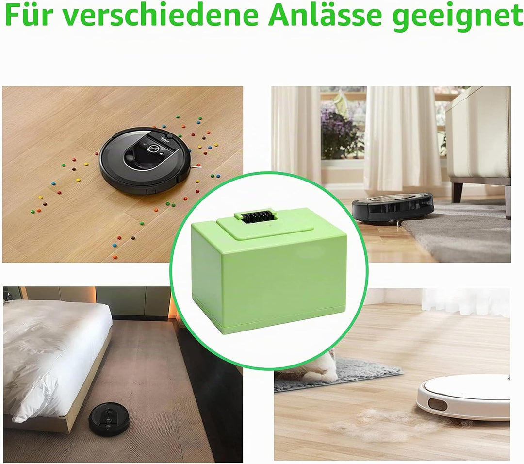 SLODA i7 i3 i4 Ersatz Akku für iRobot Roomba e und i Serie i7 i7+ i3 i3+ i4 i4+ 4624864 ABL-D1 Staub