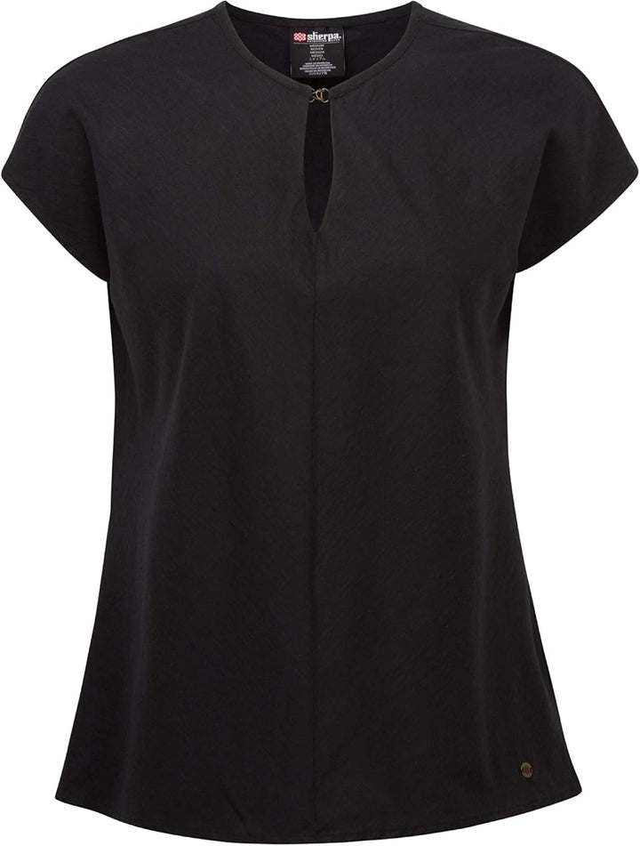 Sherpa Kiran Top Women Schwarz XS, Schwarz XS