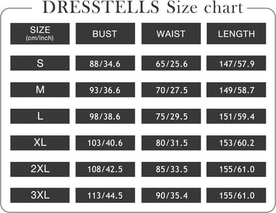 DRESSTELLS Damen Abendkleider Hochzeitsgast Chiffon Cape Ärmel Brautjungfer Kleider Cocktailkleid fü