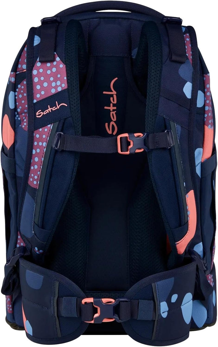 Satch Pack ab 5. Klasse ergonomisch 30L Stauraum standfest Organisationstalent Einheitsgrösse Coral