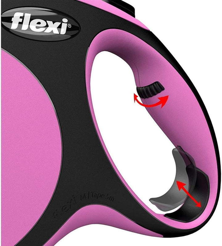 flexi New Comfort Seil-Rollleine blau M 5 m, blau M 5 m