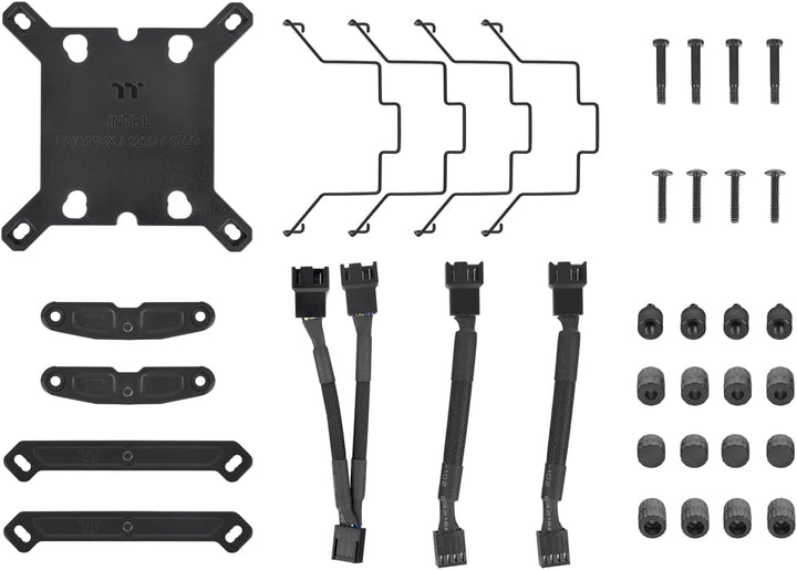 Thermaltake TOUGHAIR 710 Black Air Cooler Full Black