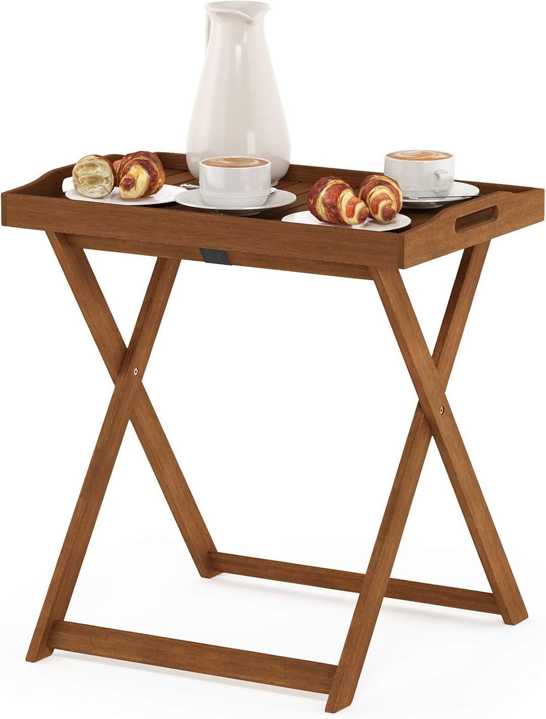 Furinno Tioman FG19557 Gartentisch aus Hartholz, naturfarben, Natur