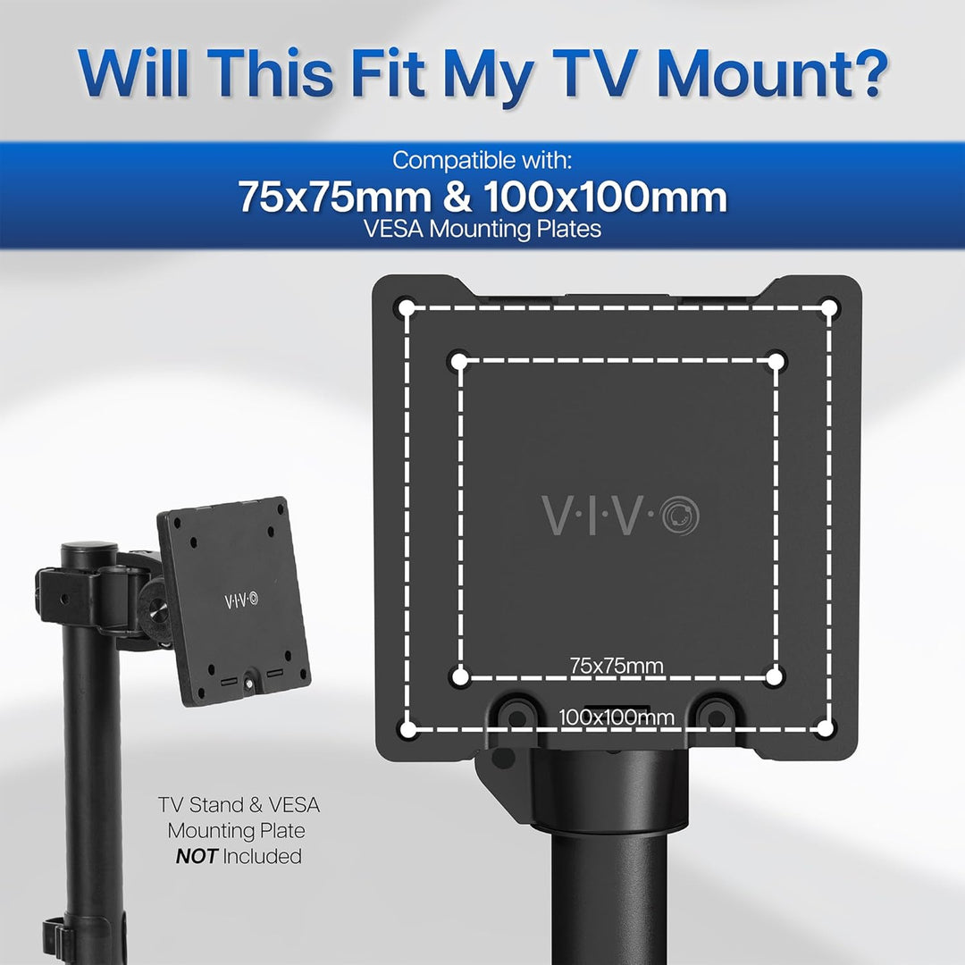 VIVO Wandhalterung AD4X2 VESA LCD LED TV Halterung für Bildschirme von 81,3 cm bis 139,7 cm (32 bis
