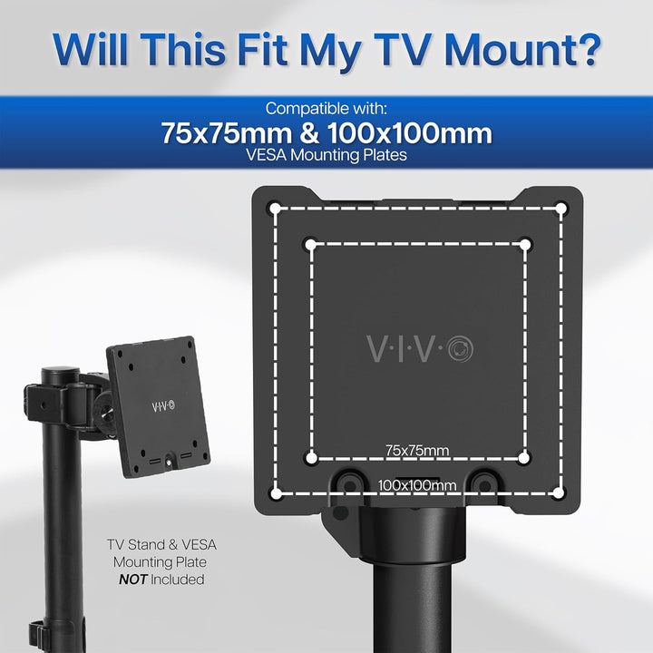 VIVO Wandhalterung AD4X2 VESA LCD LED TV Halterung für Bildschirme von 81,3 cm bis 139,7 cm (32 bis
