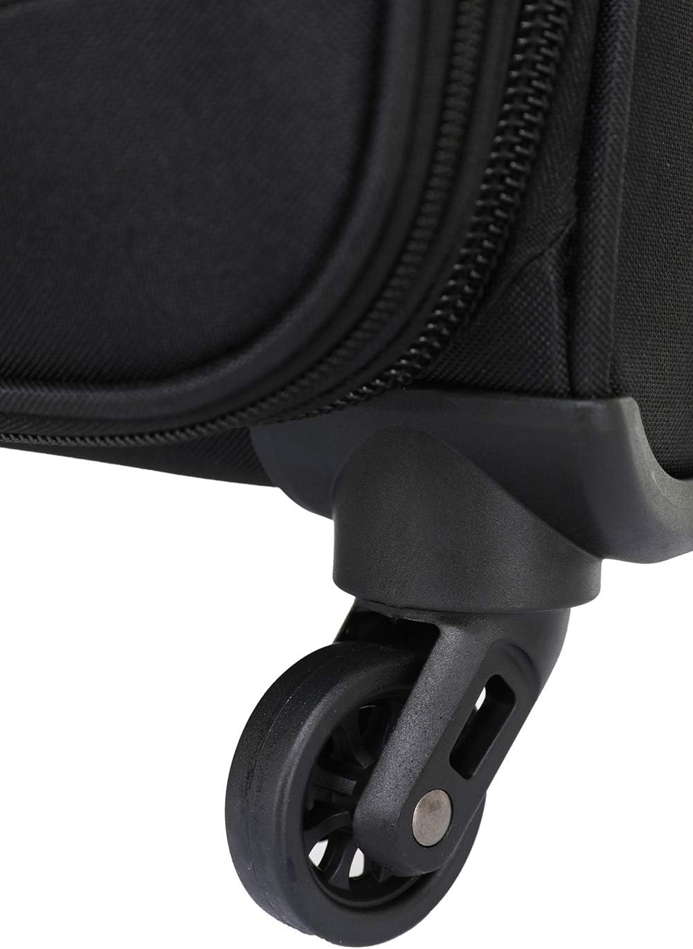 BEIBYE 4 Rollen Reisekoffer 3tlg.Stoffkoffer Handgepäck Kindergepäck Gepäck Koffer Trolley Set-XL-L-