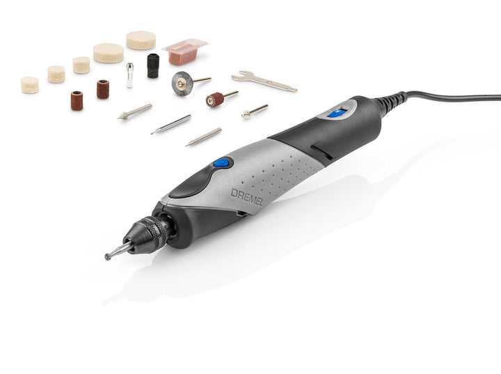 Dremel 2050 Stylo+ Multifunktionswerkzeug 9W Set (mit 15 Zubehören, Variable Drehzahleinstellung bis