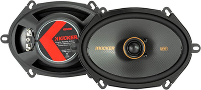 KICKER KSC680 2 Wege Koax Lautsprecher 16 x 20 cm (6 x 8) KSC6804-47 1 Paar