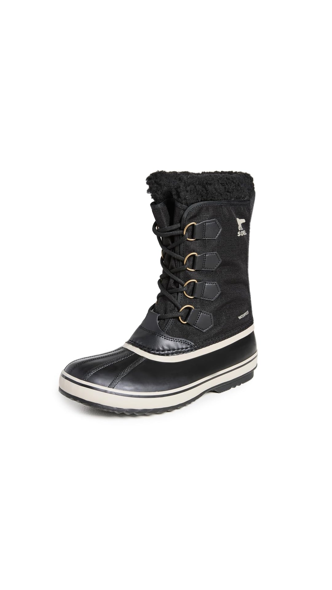 Sorel Herren 1964 Pac Nylon Wp Schneestiefel 40 EU Black Ancient Fossil Collection 2023 2024, 40 EU