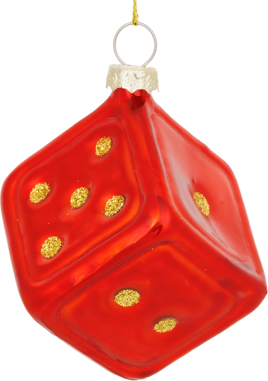SIKORA Spiel Würfel besondere Weihnachtskugel Glas Christbaumschmuck Deko Figur Weihnachten Anhänger