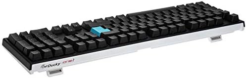 Ducky One 2 Backlit PBT Gaming Tastatur, MX-Blue, weisse LED - schwarz, MX-Blue, weisse LED